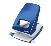 Perforateur gros travaux 2 trous Leitz capacité 40 feuilles bleu