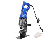 Perforateur hydraulique électrique pratique for poinçonner une épaisseur de 6mm sur l'acier, d'angle, le fer et jeu plaques d'aluminium avec moule Réparation d'équipement lourd(Black MHP-20-5 50mm)