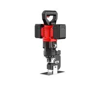 Perforateur hydraulique Rechargeable, perforateur d'angle en acier 1500W, Portable, double batterie, canal de fer en acier inoxydable(Angle steel)