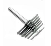 Perforateur manuel de laboratoire, lot de 7perforateurs for bouchons en caoutchouc, lot de 4perforateurs for bouchons, outils de perçage de laboratoire(7pcs per set)