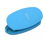 Perforateur MemoBe soft-touch bleu néon