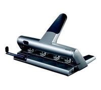 Leitz Perforatrice Multi-Trous Ajustable, AKTO, Capacité 30 Feuilles, Argent, Métal, Perforation 6 Trous Maximum, 51140084