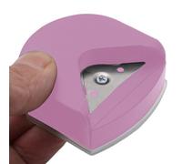 Perforateur pour papier pour arrondis - Créer des bords photo professionnels, coupe multi-rayon 3 en 1, dimensions de précision R4 R7 R10mm + lame tranchante en de zinc, polymère ABS