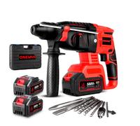 Perforateur rotatif sans fil - ONEVAN - Modèle ONEVAN - 650W - Moteur sans balais - SDS Plus