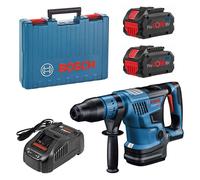 Perforateur SDS-Max GBH18V-36 (2x18V) C - BOSCH - avec 2 batteries 18V 8.0Ah - chargeur - coffret - 0611915002