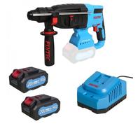 Perforateur sans fil SDS Plus 20V - 3J + 2 batteries 4Ah - FCRH2601-2B1C LEMAN