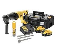 Perforateur sans fil - SDS-PPLUS 2 batterie 4.0Ah, chargeur, coffret + 6 forets et 3 burins - DCH133M2K