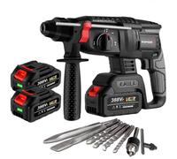 Perforateur sans fil - YOFIDRA - Yofidra - 650W - 18V (2x1,5Ah) - SDS-Plus 4 modes