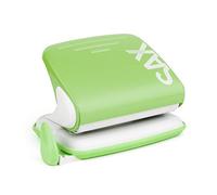 Perforateur SAX 318, pour jusqu'à 20 feuilles, avec barrette de butée, faible effort, perforateurs longue durée, en matériau robuste, design stylé et élégant