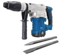 Scheppach Perforateur DH1600MAX | 1600W | Force d'impact - 10 Joules | 3800 coups/min | Contrôle des Vibrations | Mandrin SDS Max | Coffret pratique | Livré avec burin plat et burin pointu