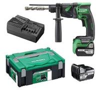 Hikoki Perforateur SDS Plus DH18DPBZ 18 V Brushless 18 mm 2 x 5,0 Ah en coffret