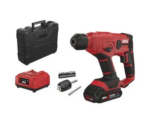 Perforateur SDS+ (1x2.0 Ah) + Accessoires en valise - SKIL RH1E3810GB