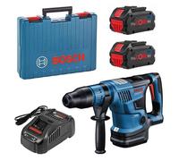 Perforateur SDS-Max GBH18V-36 (2x18V) C - BOSCH - avec 2 batteries 18V 8.0Ah - chargeur - coffret - 0611915002
