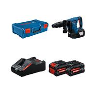 Perforateur SDS Max GSH 18V-5 + 2 Batteries EXPERT 8 Ah + 1 Chargeur EXAL18V-160 BOSCH