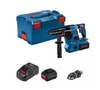 Perforateur SDS Plus 18 V GBH 18V-28 CF + 2 batteries 8 Ah + chargeur + L-BOXX BOSCH 0611921002