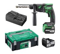 Perforateur SDS Plus 18mm Brushless 18V HIKOKI DH18DPBWPZ 2 x 5,0Ah en coffret