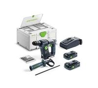 Festool, Perceuse + perceuse à percussion, Perforateur sans fil BHC 18 HPC 4,0 I-Plus (18 V)