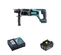 Perforateur SDS Plus 18V DHR241Z + 1 batterie BL1850B 18V 5 Ah + 1 chargeur rapide DC18RC MAKITA