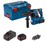 Perforateur SDS Plus 18V GBH 18V-28 CF + 2 batteries 8Ah + chargeur + L-BOXX - BOSCH - 0611921002 G