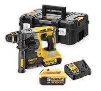 Perforateur SDS Plus 18V XR + 2 batteries 5Ah + chargeur + coffret T-Stak - DEWALT - DCH273P2 + 1 Batterie offerte avec le code 500DEW dès 500€ d'achat DEWALT