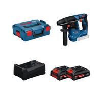 Perforateur SDS Plus GBH 18V-18 + 2 Batteries EXPERT 4 Ah + 1 Chargeur GAL 12V/18V-80 BOSCH