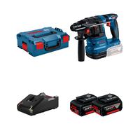 Perforateur SDS-Plus GBH 18V-22 + 2 batteries GBA 18V 4 Ah + 1 chargeur GAL 18V-40 BOSCH