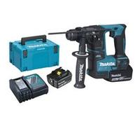 Perforateur SDS+ 18V LXT 17mm MAKITA - avec 2 batteries 18V 5.0Ah - chargeur rapide - MakPac - DHR171RTJ