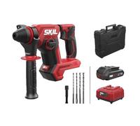 Perforateur SDS+ sans fil - SKIL - sans charbons - 20V Max (18 V) - VRS - LED - coffret batterie 2,0Ah chargeur 1 h - 3821 GA