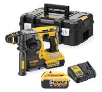 Perforateur SDS sansfil XR Dewalt DCH273P2 18 V 2 batteries 5 Ah chargeur TSTAK G