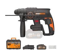 Perforateur - WORX - WX381 - Moteur brushless - 20V - 2,0 J de force de frappe