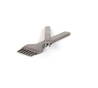 2 perforateurs 2 et 6 dents pour cuir et pâte polymère Multicolore G
