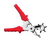 Perforation de trou en cuir robuste et rotatif pour ceinture - Outil professionnel pour ceinture et toile - Outil professionnel pour travaux manuels en cuir souple