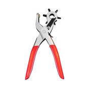 Perforation de trou en cuir robuste et rotatif pour ceinture - Outil professionnel pour ceinture et toile - Outil professionnel pour travaux manuels en cuir souple