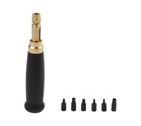 Perforatrice 6 pointes 1,0-4 mm Outil pour cuir | Crée des trous précis dans le cuir et d'autres matériaux avec 7 pointes interchangeables de 1,0 mm à 4 mm.