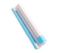 Perforatrice à 30 trous - Capacité de 5 feuilles - Perforatrice coulissante pour bureau, classeur, agenda, perforatrice multi-trous