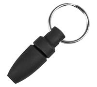 Perforatrice à Cigares Portable Porte-clés, Coupe Propre | Poignée en Silicone, Lames en Acier Inoxydable, Format Noir, pour Poche et Parcours de Golf