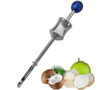 Perforatrice à noix de coco en acier inoxydable, outil sûr et facile à utiliser, sûr et pratique pour jeunes fruits verts frais
