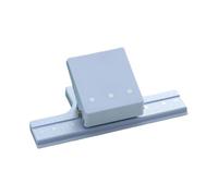 Perforatrice À Trois Trous - Coupeur Manuel Portable, Outil De Perforation De Papier Robuste, Conception Multi-tailles Réglable, Équipement Compact Et Durable | Idéal Pour La Maison, L'école, Le Burea