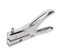 Perforatrice Alvinlite à un trou, à pénétration profonde, manuelle et facile à utiliser, pour papier, carton, photos et cartes de visite (3 mm), en fer chromé.