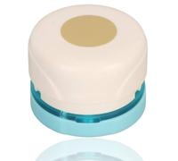 Perforatrice artisanale, perforatrice de papier magnétique en métal, perforatrices de papier décorative pour scrapbooking, jolie forme de perforatrices de papiers pour scrapbooking, (Rond)