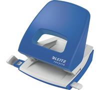 Perforatrice,Capacité 30 Feuilles,Barre De Guidage Avec Démarcations,100% Recyclable,Eco-Responsable,Gamme Nexxt Recycle,Coloris Bleu,50030035