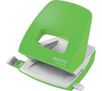 Perforatrice,Capacité 30 Feuilles,Barre De Guidage Avec Démarcations,100% Recyclable,Eco-Responsable,Gamme Nexxt Recycle,Coloris Vert,50030055