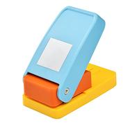 Perforatrice carrée de 2,5 cm faite à la main pour travaux manuels, scrapbooking, cartes, fabrication de cartes - Couleur aléatoire - Carré de 2,5 x 2,5 cm