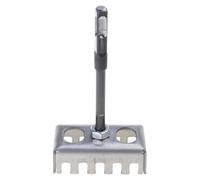 Perforatrice carrée haute résistance pour électriciens - Tige carrée - Pour boîte de jonction de type 86 - Foret à bois - Alignement précis
