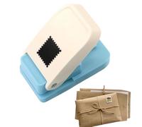 Perforatrice carrée, portable pour enfants, accessoires de scrapbooking, perforatrice pour papier | pour projets de maternelle, scrapbooking, cartes de vœux, salles de classe, albums photo