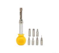 Perforatrice centrale automatique pour bracelet en cuir, lot de 7 pièces avec pointes de poinçon en acier inoxydable de 0,8 à 4,0 mm, outil pour bracelet de montre, réparation de joints,