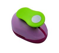 Perforatrice circulaire 75 mm pour papier cartonné et travaux manuels, en alliage de zinc et ABS, perforatrice manuelle pour scrapbooking et fournitures de bureau, compatible avec (je mange)