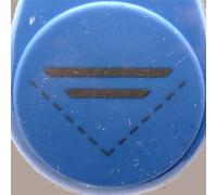 Artemio Perforatrice de coin droit VIHCP404 1 et 2,2 cm Plastique multicolore
