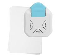 Perforatrice coins arrondis 3 en 1 blanche 4 mm 7 mm 10 mm