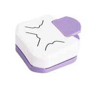 Perforatrice D'angle 3-en-1 Arrondis Papier Scrapbooking Arrondisseur D'angle Coupe Angles Arrondi Pour La Carte Esthétique Journal Planner Planner BookBinding Projects 6,2x7,5x3,5 Cm